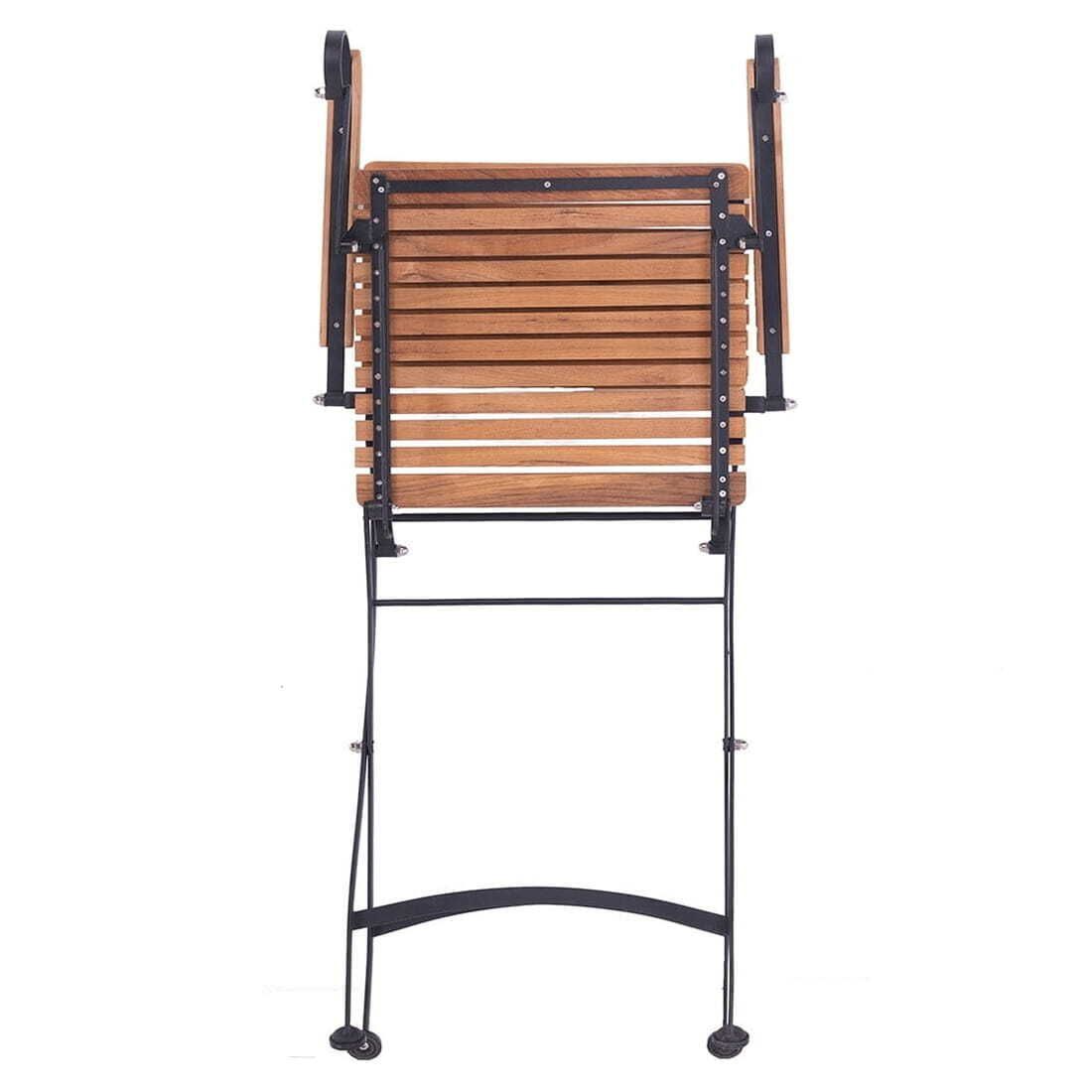 OUTLIV. Lindau Gartenmöbel-Set S (2 Plätze) mit Zebra Tisch 80x80cm