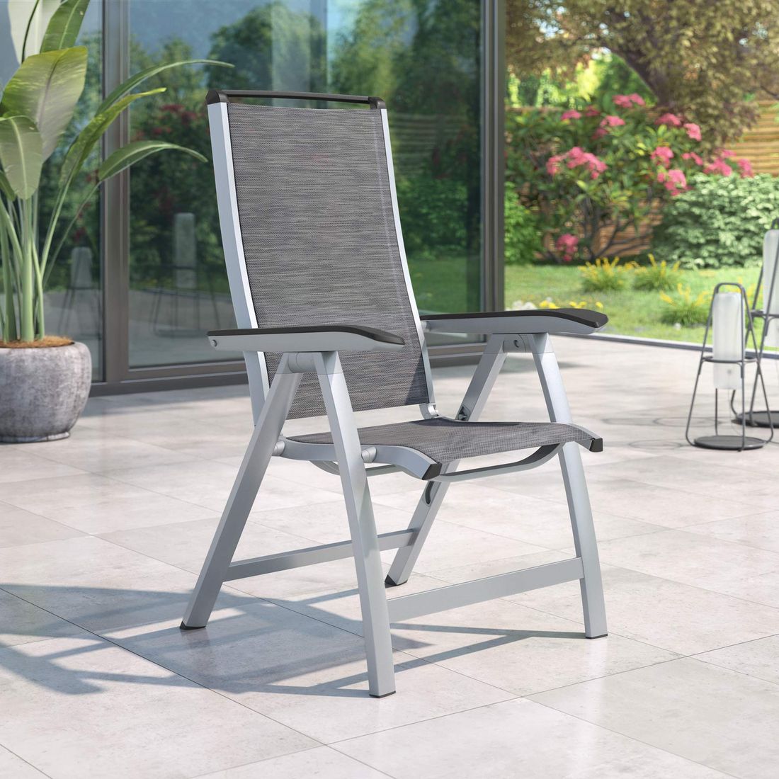 Kettler  Forma II Klappsessel verstellbar Aluminium/Textilene