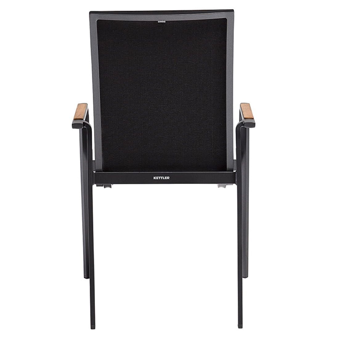 Kettler Diamond Stapelsessel Aluminium/Outdoorgewebe