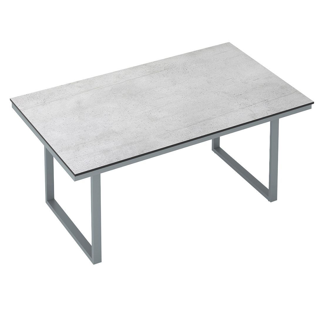 Kettler Skate Gartentisch 220x95cm Aluminium/HPL