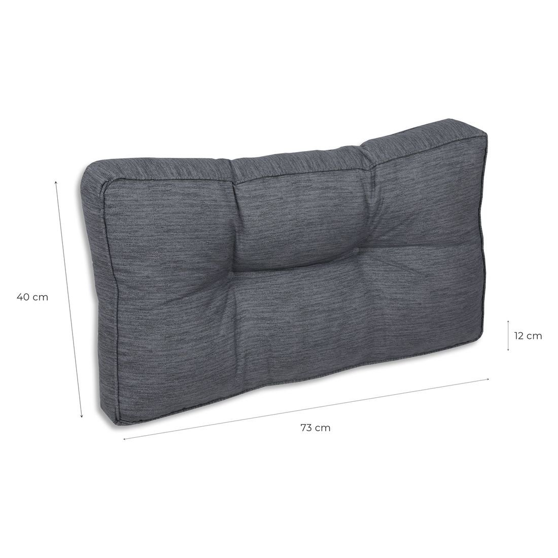 OUTLIV. Lounge-Ersatzkissen f. Mittelmodul 73cm Des. 802