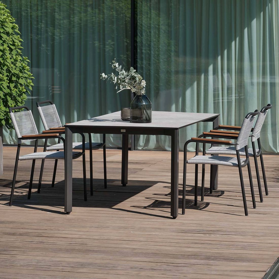 Stern Joris Armlehnen-Set Teak