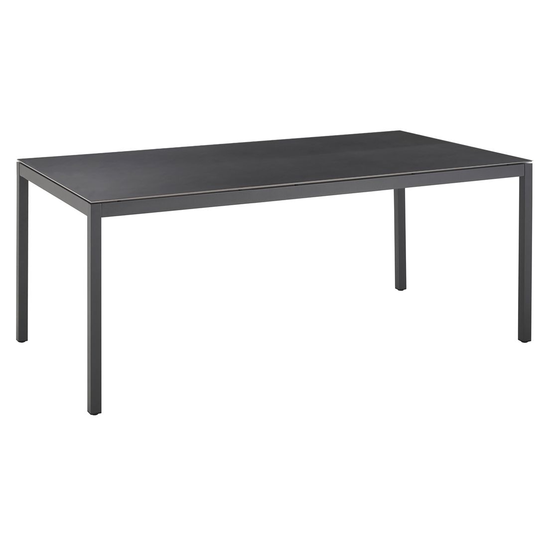 OUTLIV. Mia Ausziehtisch Aluminium/Dekton