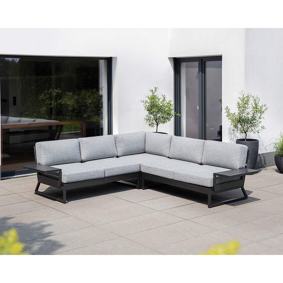 Kettler Ocean Skid Platform Ecklounge Aluminium/Olefin