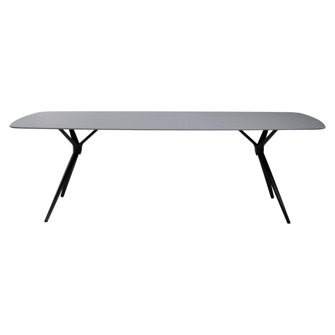 Interliving 7012 Gartentisch 220x100cm Aluminium/Sinterstein
