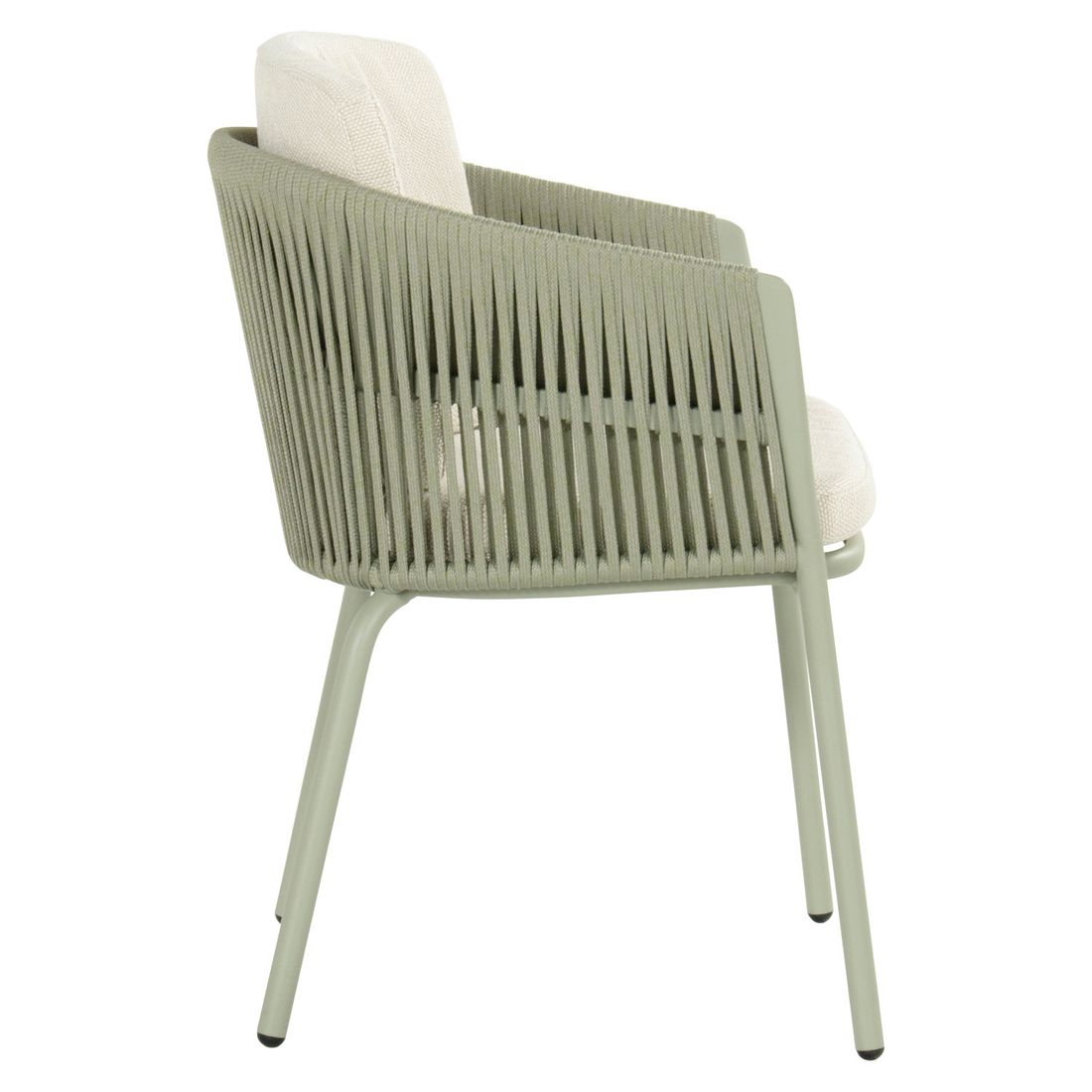 Hartman Sevilla Gartensessel Aluminium/Rope mit Sitz- und Rückenkissen