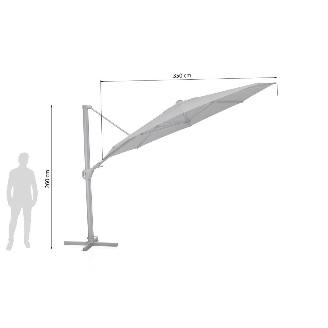 Kettler Easy Swing LX Ampelschirm