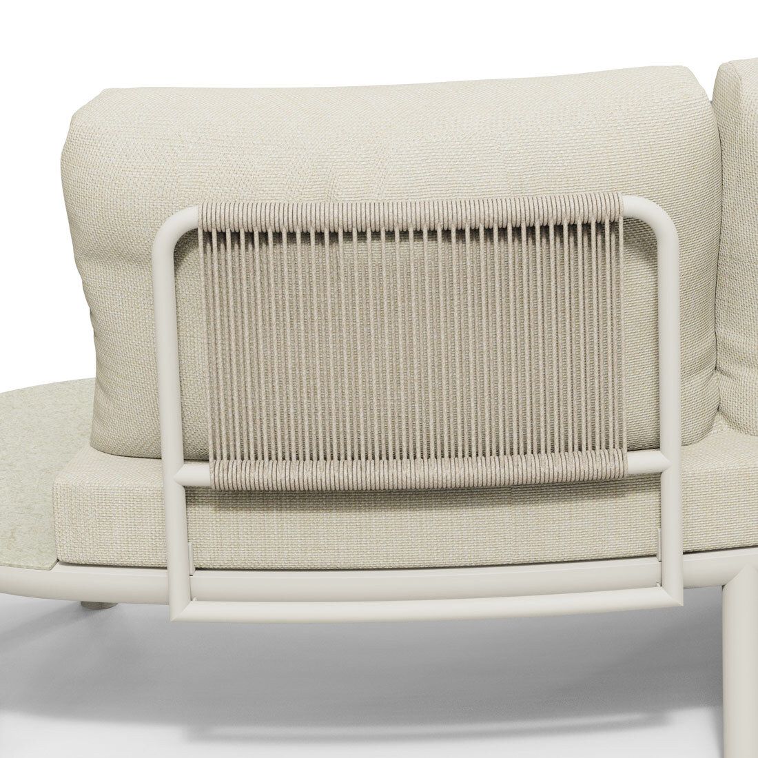 OUTLIV. Fano Gartenloungesofa Aluminium/Rope/Spun Polyester