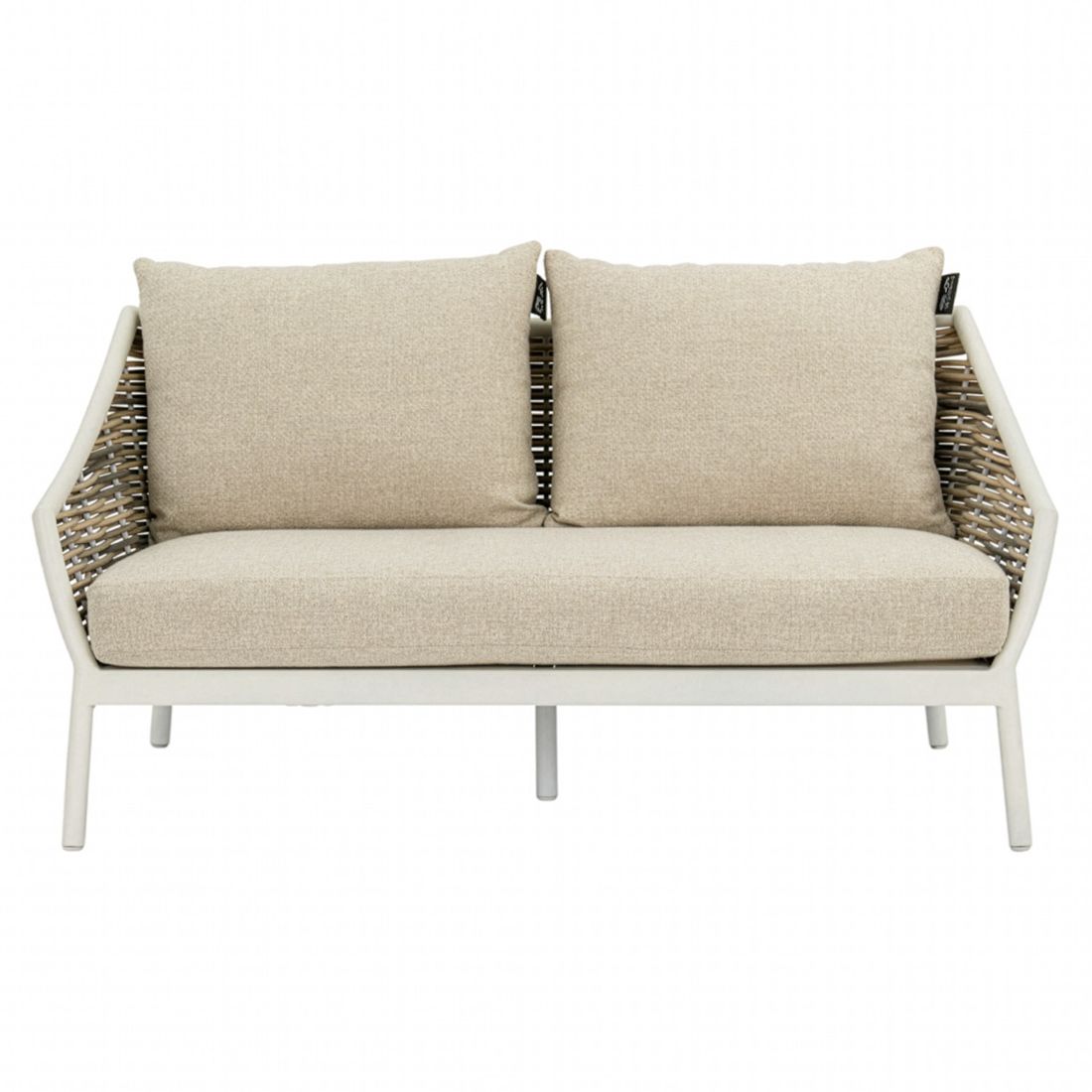 Apple Bee Milou Gartenloungesofa Aluminium/Polyrattan/Bee Wett