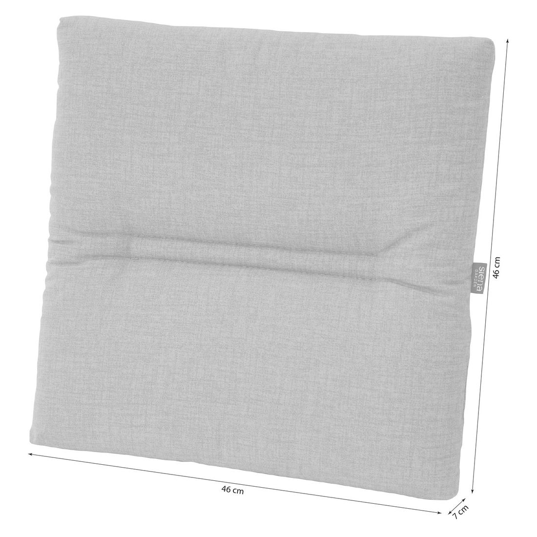 Siena Garden Comfort Sitzkissen 46x46cm Mischgewebe