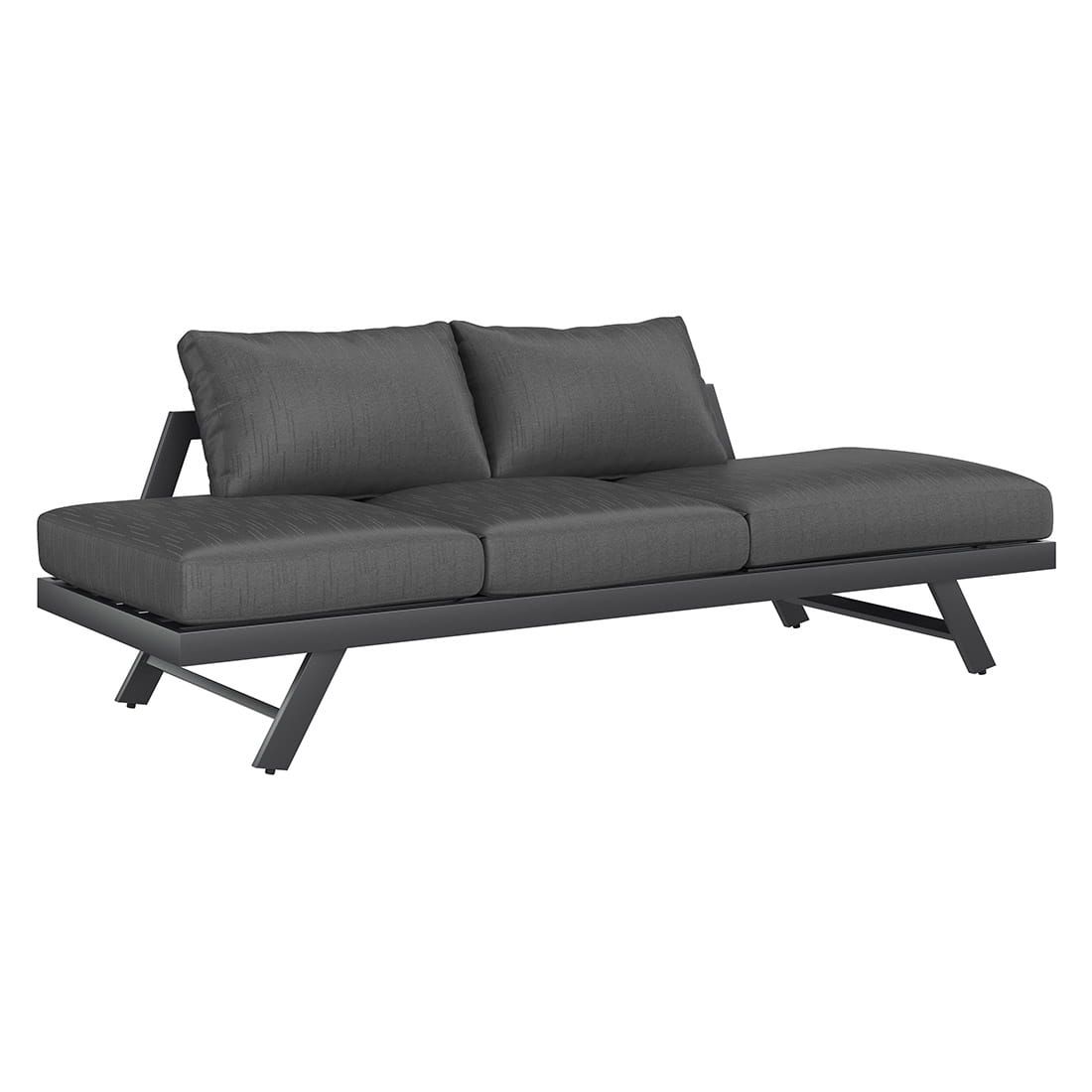 OUTLIV. Atlanta Gartenloungesofa Aluminium/Olefin