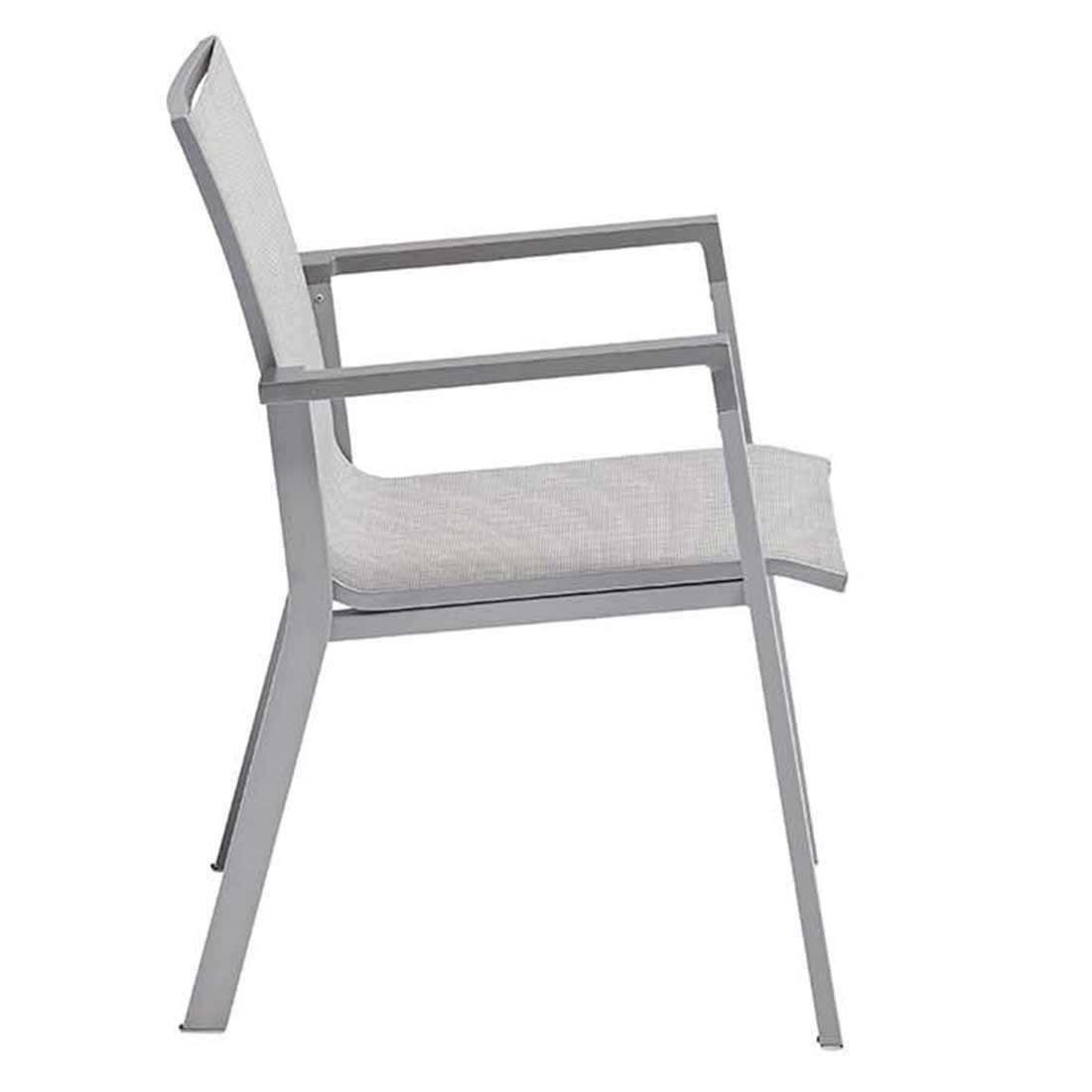 Kettler Rasmus Stapelsessel Aluminium/Outdoorgewebe