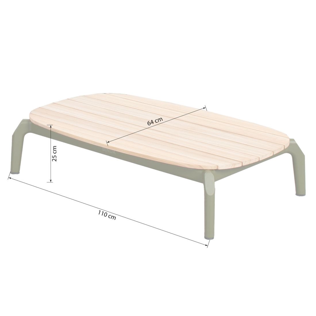 OUTLIV. Olivia Ecklounge inkl. Loungetisch Aluminium/Olefin