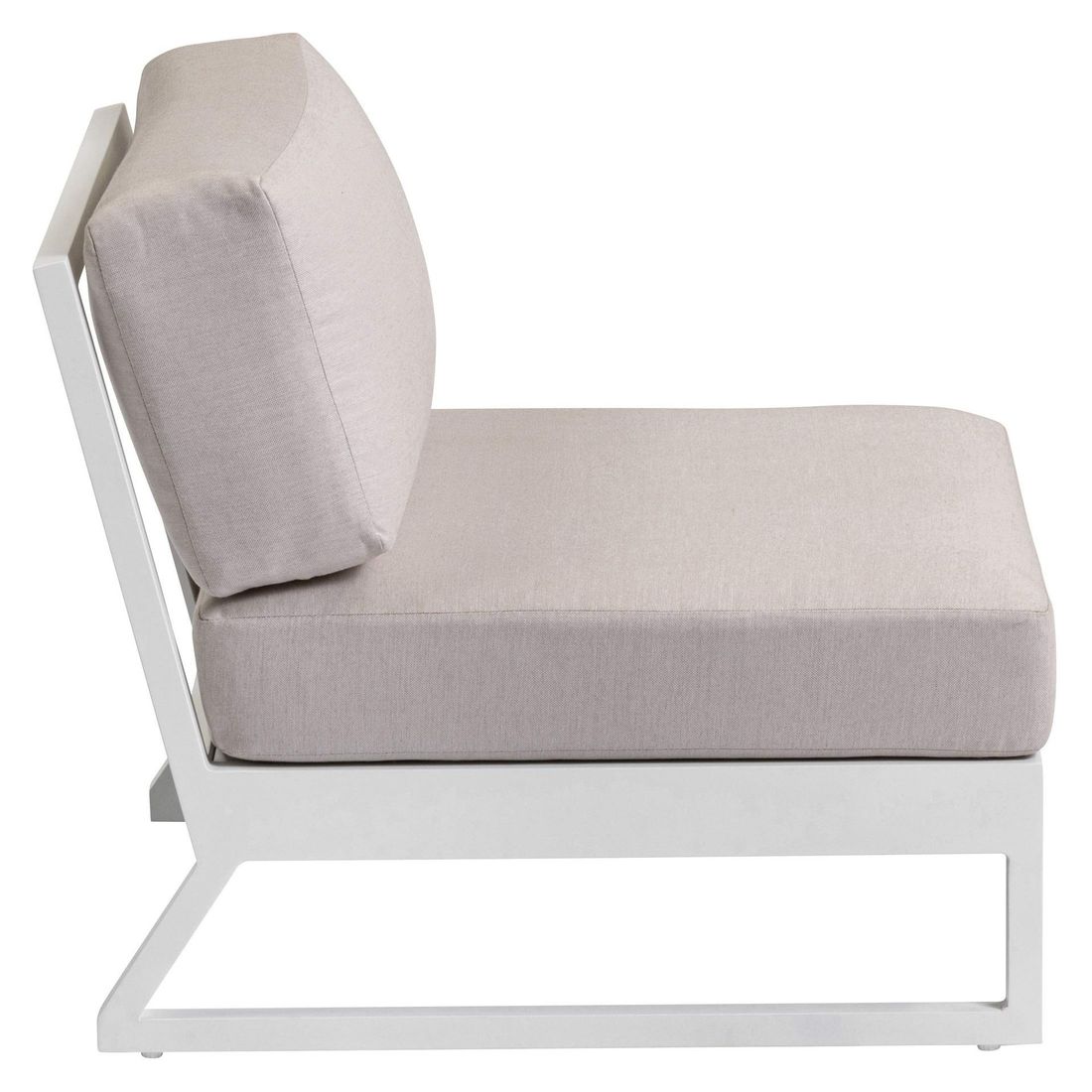 Kettler Ocean Skid Gartenloungesofa Aluminium/Sunbrella