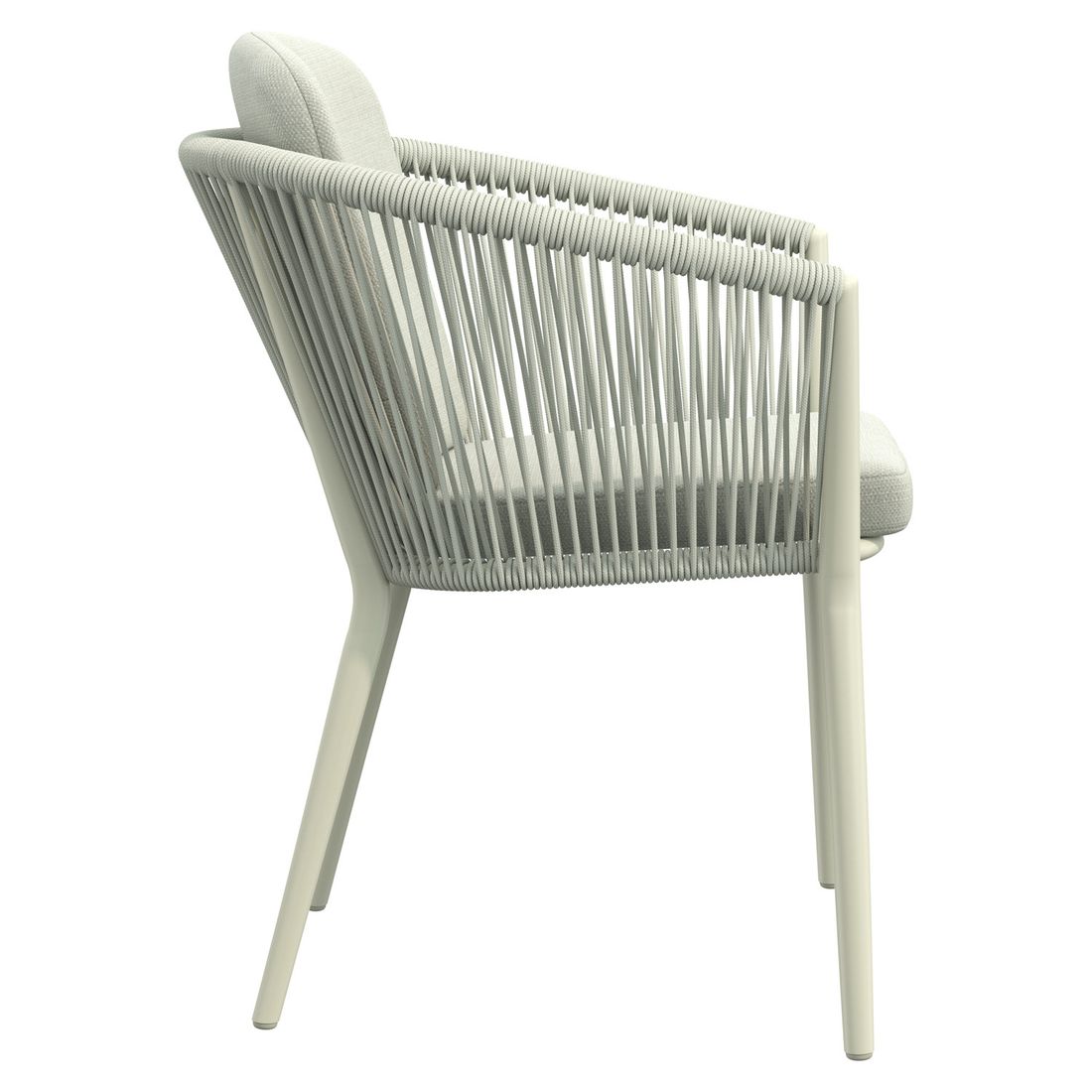 OUTLIV. Monet Gartensessel Aluminium mit Sitz- und Rückenkissen