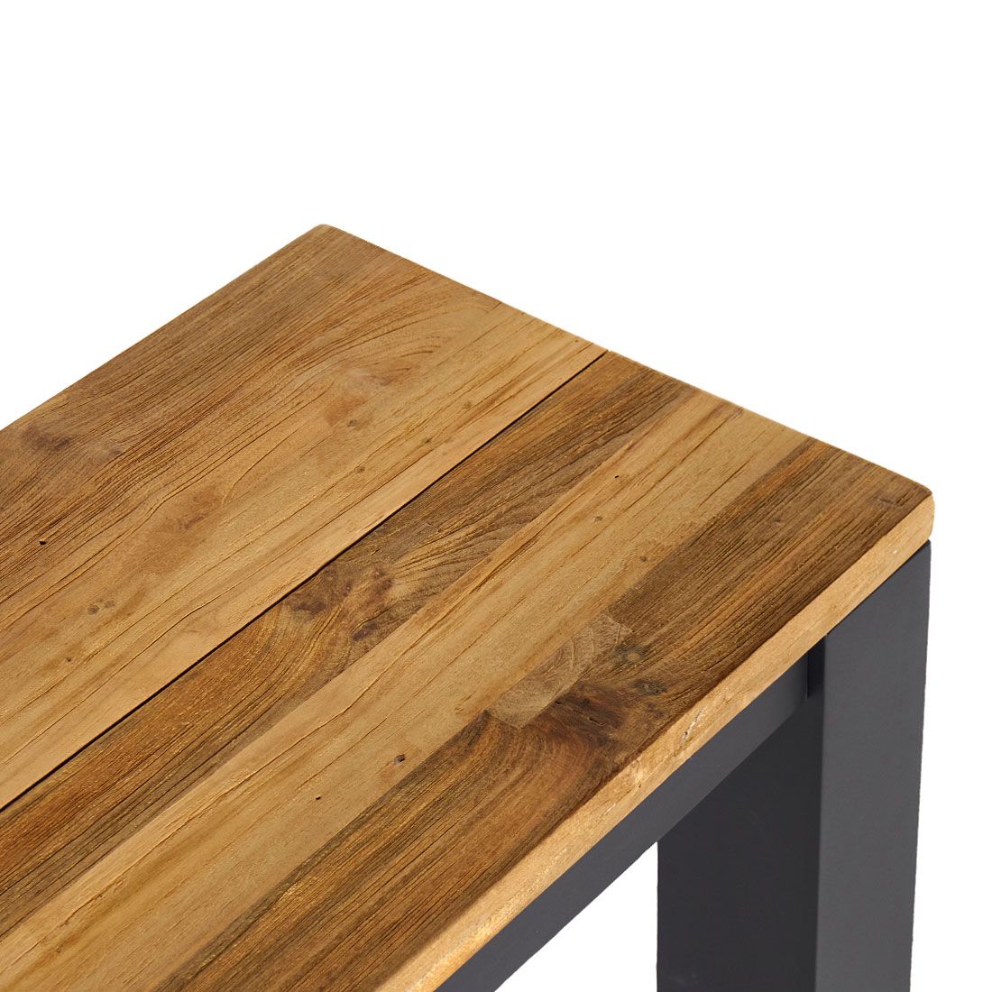 OUTLIV. Atlanta Gartenbank Aluminium/Teak