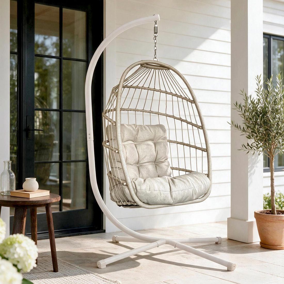 OUTLIV. Luna Swing Hängesessel Eisen/Rope/Spun Polyester