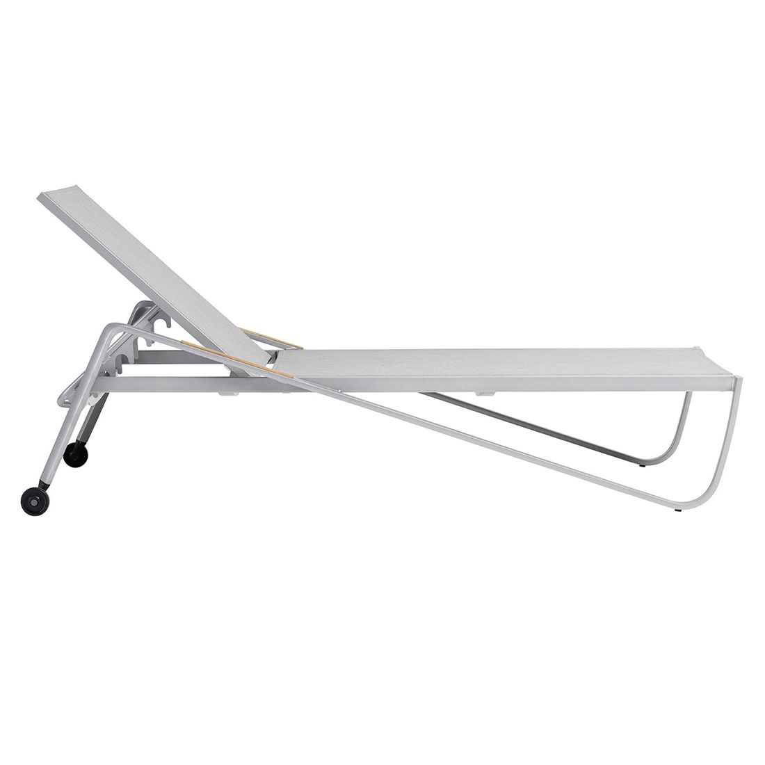 Kettler Diamond Gartenliege verstellbar Aluminium/Outdoorgewebe