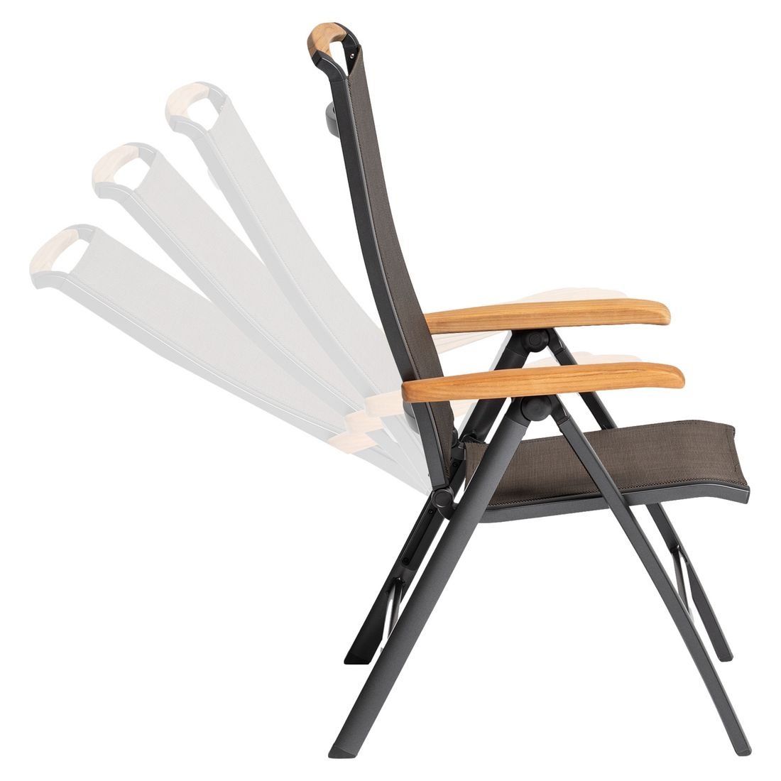 Kettler Memphis Gartenmöbel-Set M (4 Plätze) Tisch 160x95cm