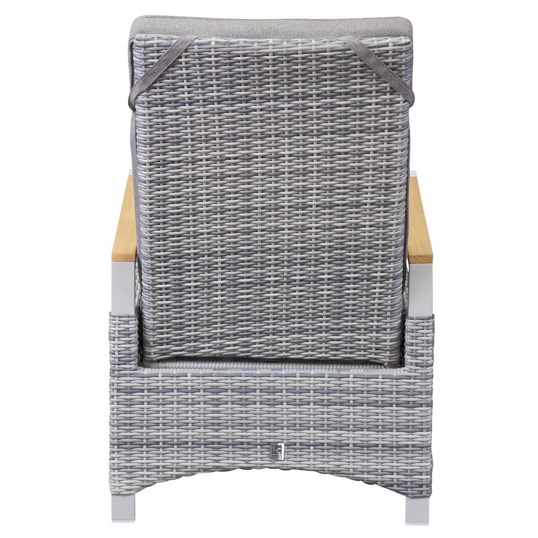 LC Garden Keramo Loungesessel verstellbar Aluminium/Geflecht