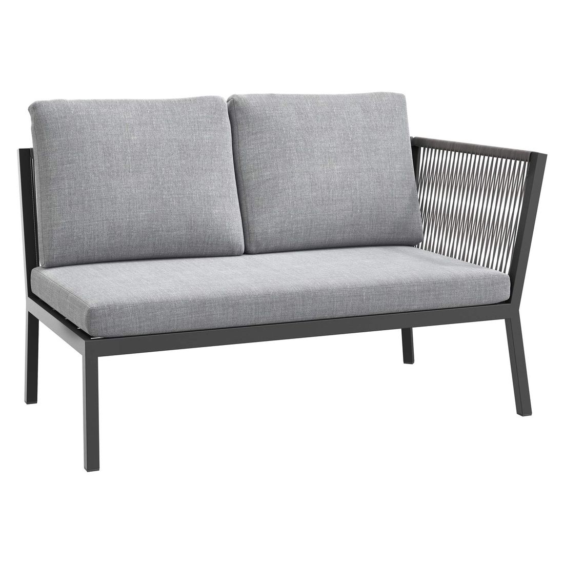 OUTLIV. Alex Ecklounge inkl. Loungetisch Aluminium/Rope