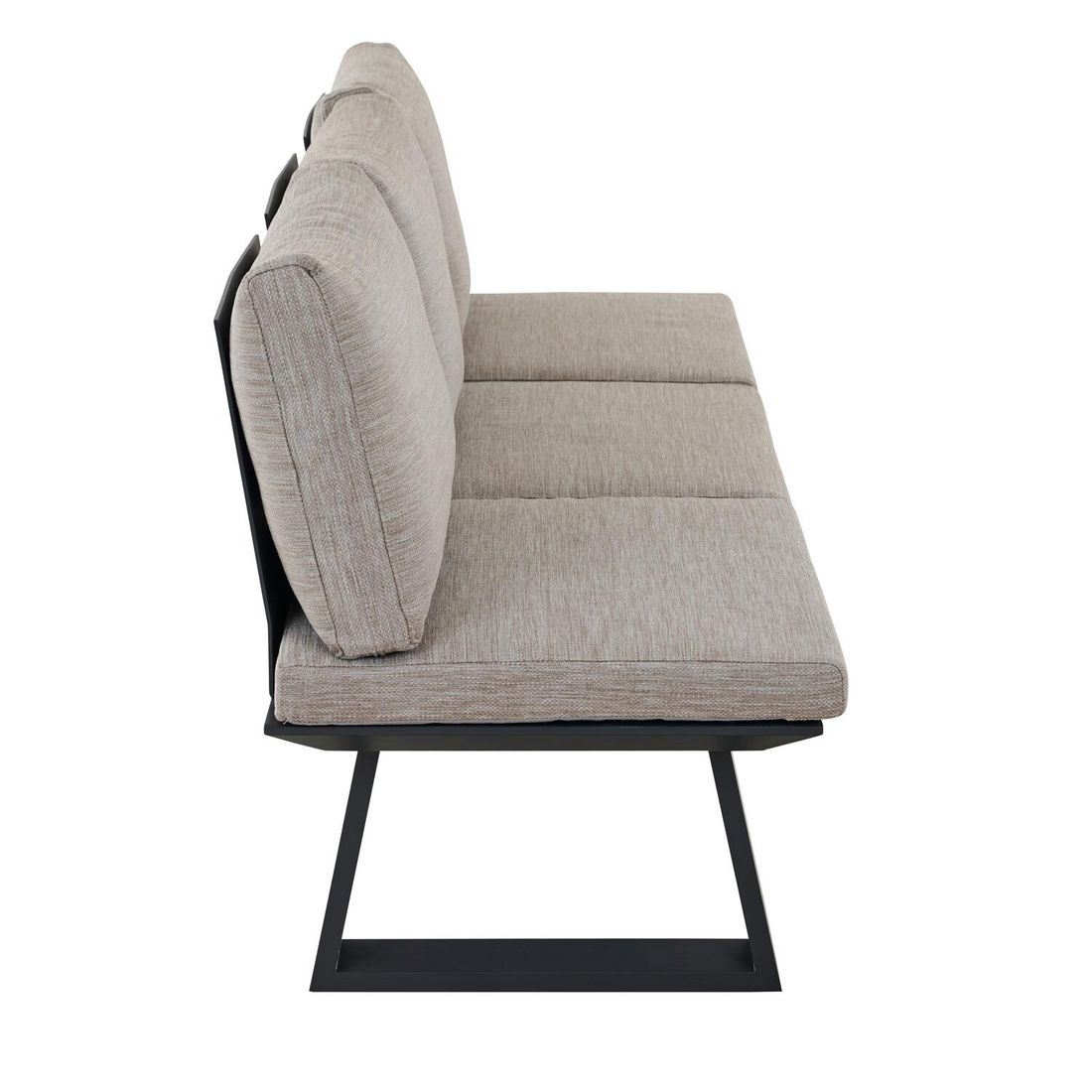 Siena Garden Repton Gartenloungesofa Aluminium/Texfabric