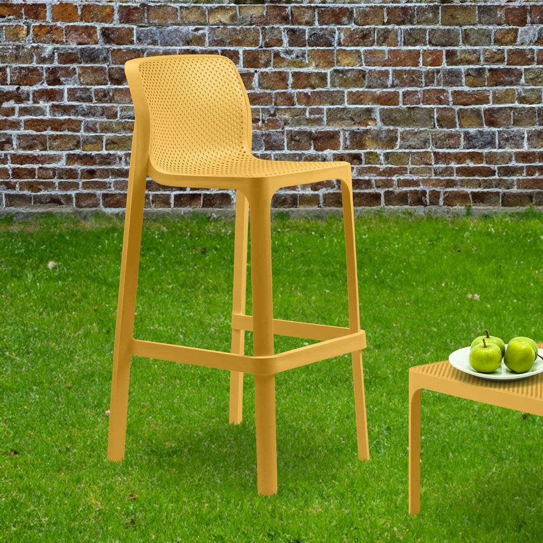 Nardi Net Garten-Barstuhl Kunststoff