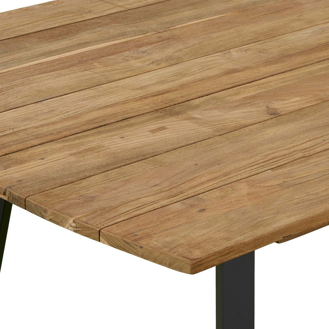 OUTLIV. Ohio II Gartentisch Aluminium/Teak