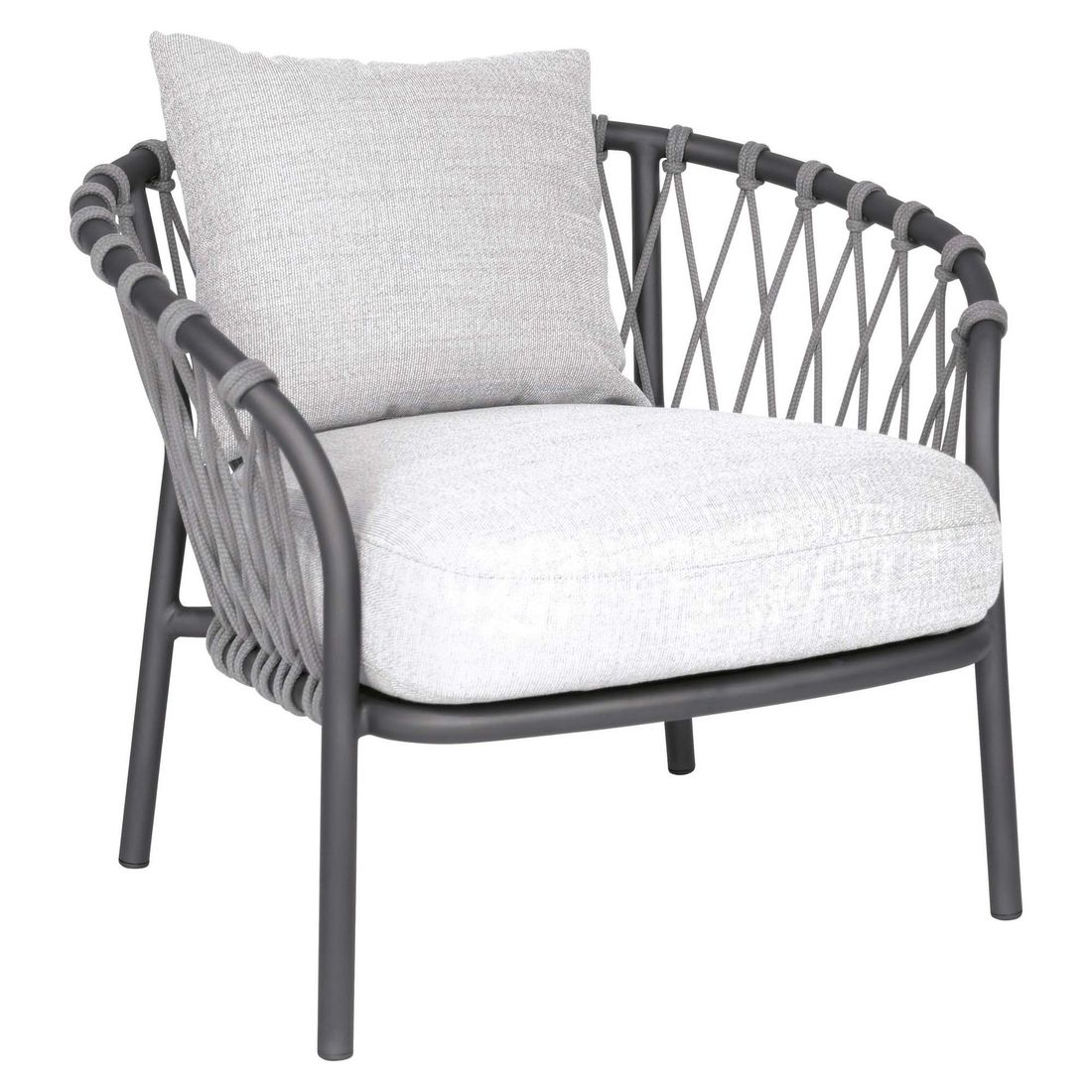 Stern Klea Loungesessel Aluminium/Rope/Outdoorstoff