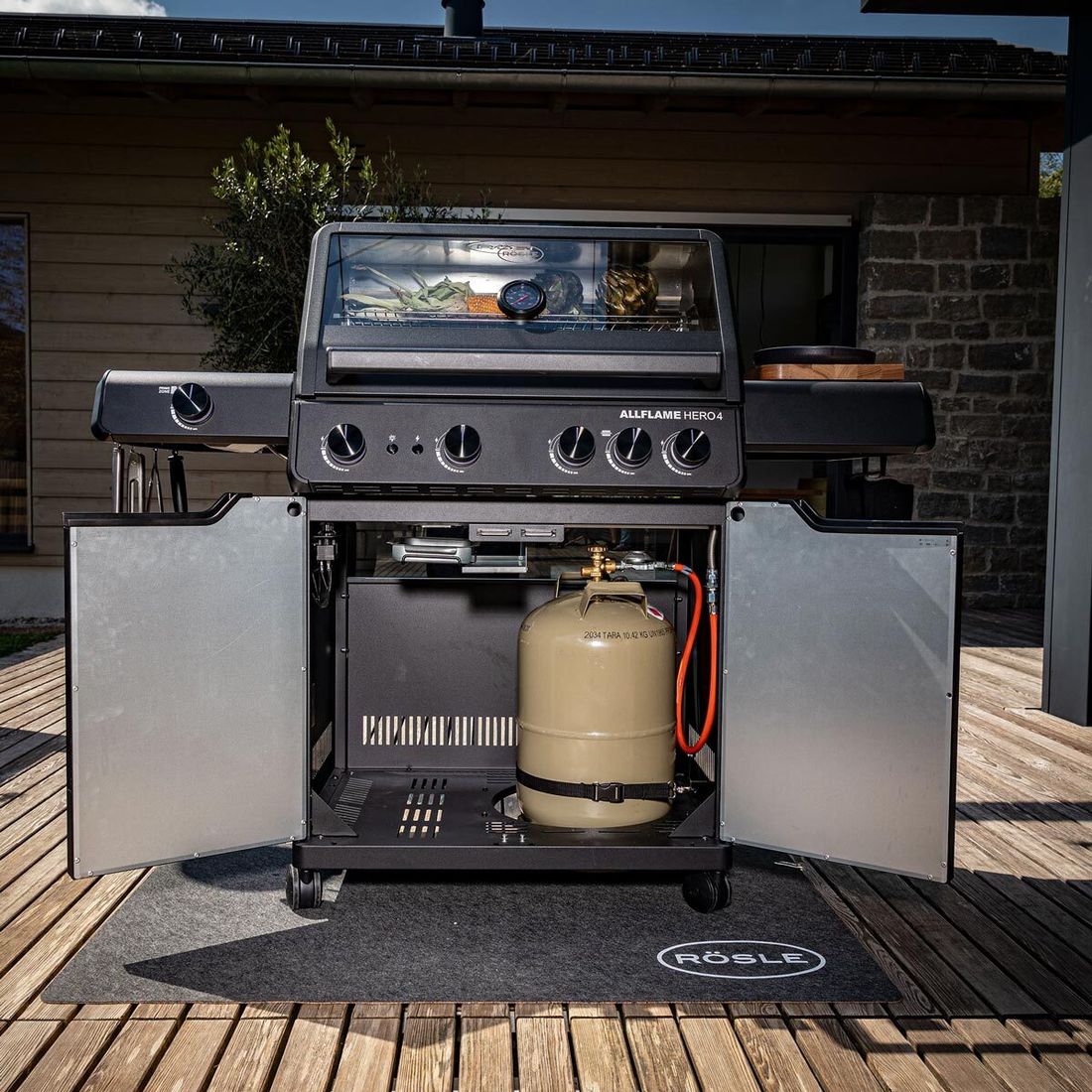 Rösle Allflame Hero 4 Gasgrill