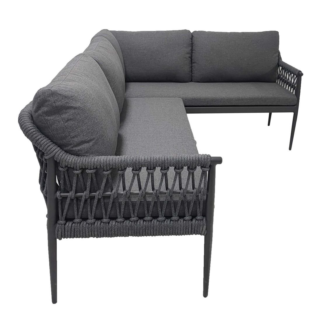 LC Garden Bari Ecklounge Aluminium/Rope