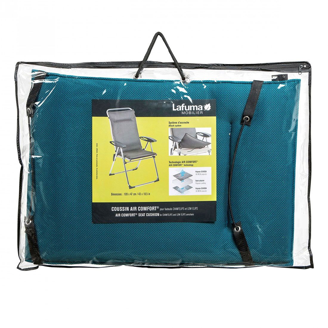 Lafuma Gartenstuhlauflage Mittellehner 47x109cm Air Comfort