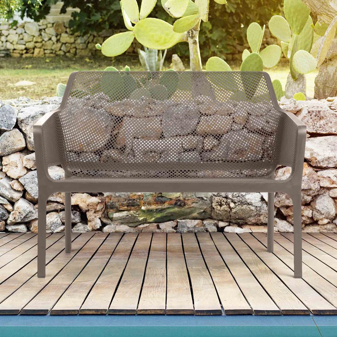 Nardi Net Gartenbank 116cm Kunststoff