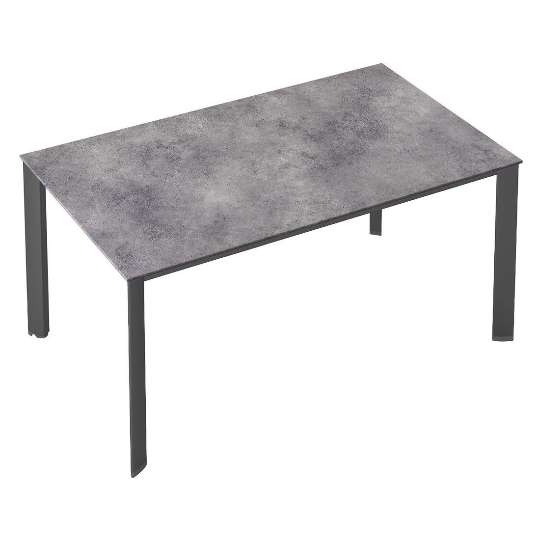 Kettler Edge Gartentisch 140x70cm Aluminium/HPL