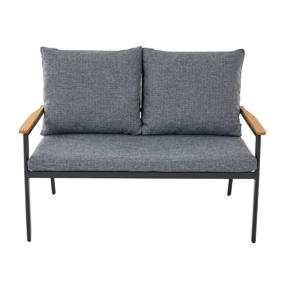 Siena Garden Liguria Diningsofa Aluminium/Gardino-Geflecht/Polyester