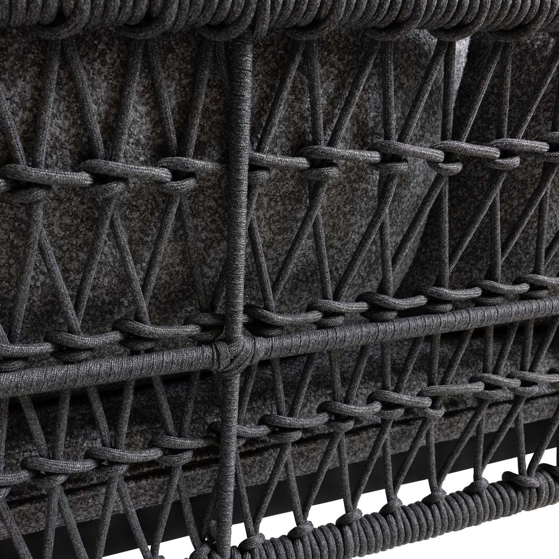 Interliving 7013 Doppelliege Aluminium/Rope/Olefin