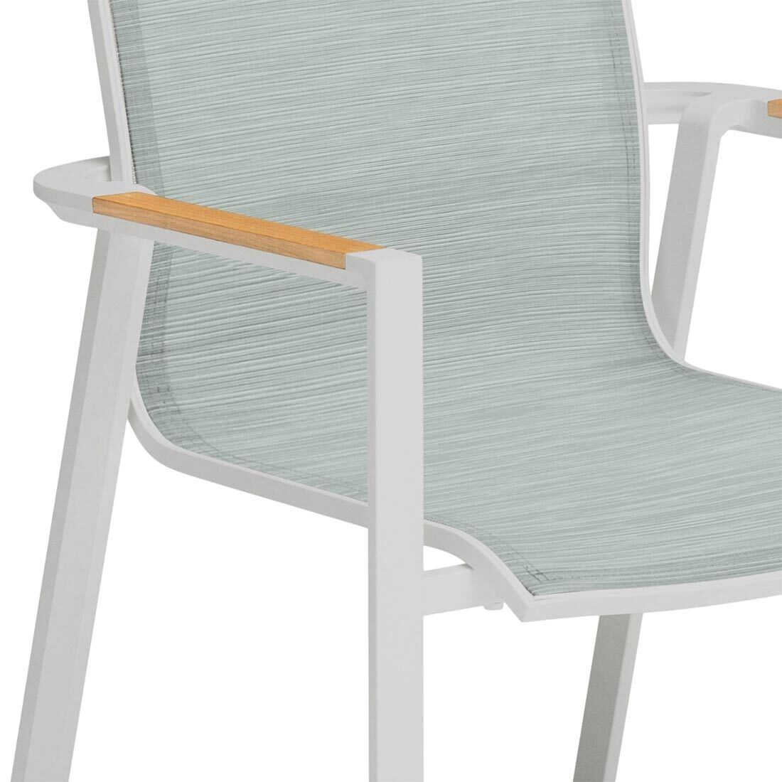 Kettler Sense Stapelsessel Aluminium/Outdoorgewebe