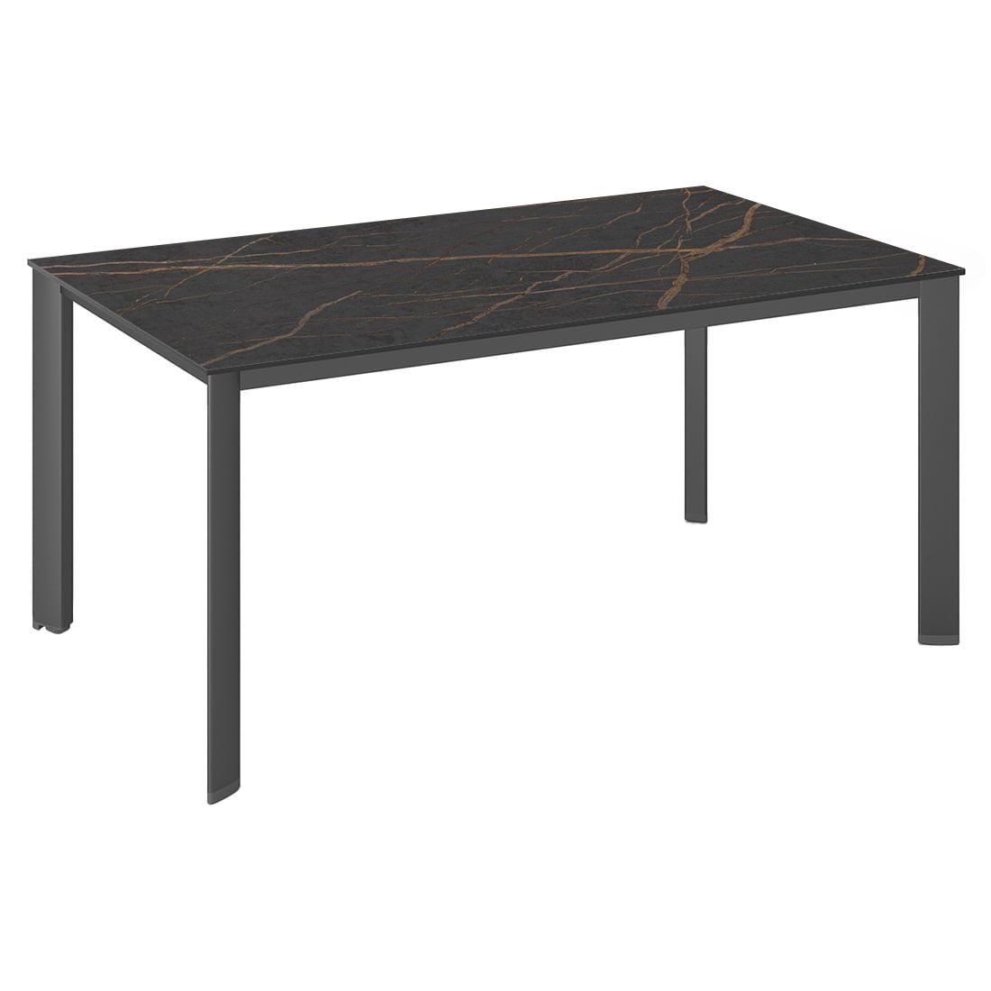 Kettler Memphis Gartenmöbel-Set M verstellbar (4 Plätze) Tisch 160x95cm