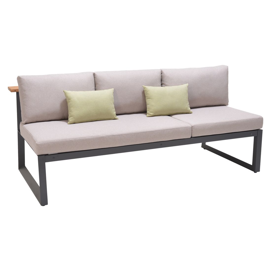 LifestyleGarden Jimmy Gartenmöbel-Set L (6 Plätze) Tisch 216x99cm