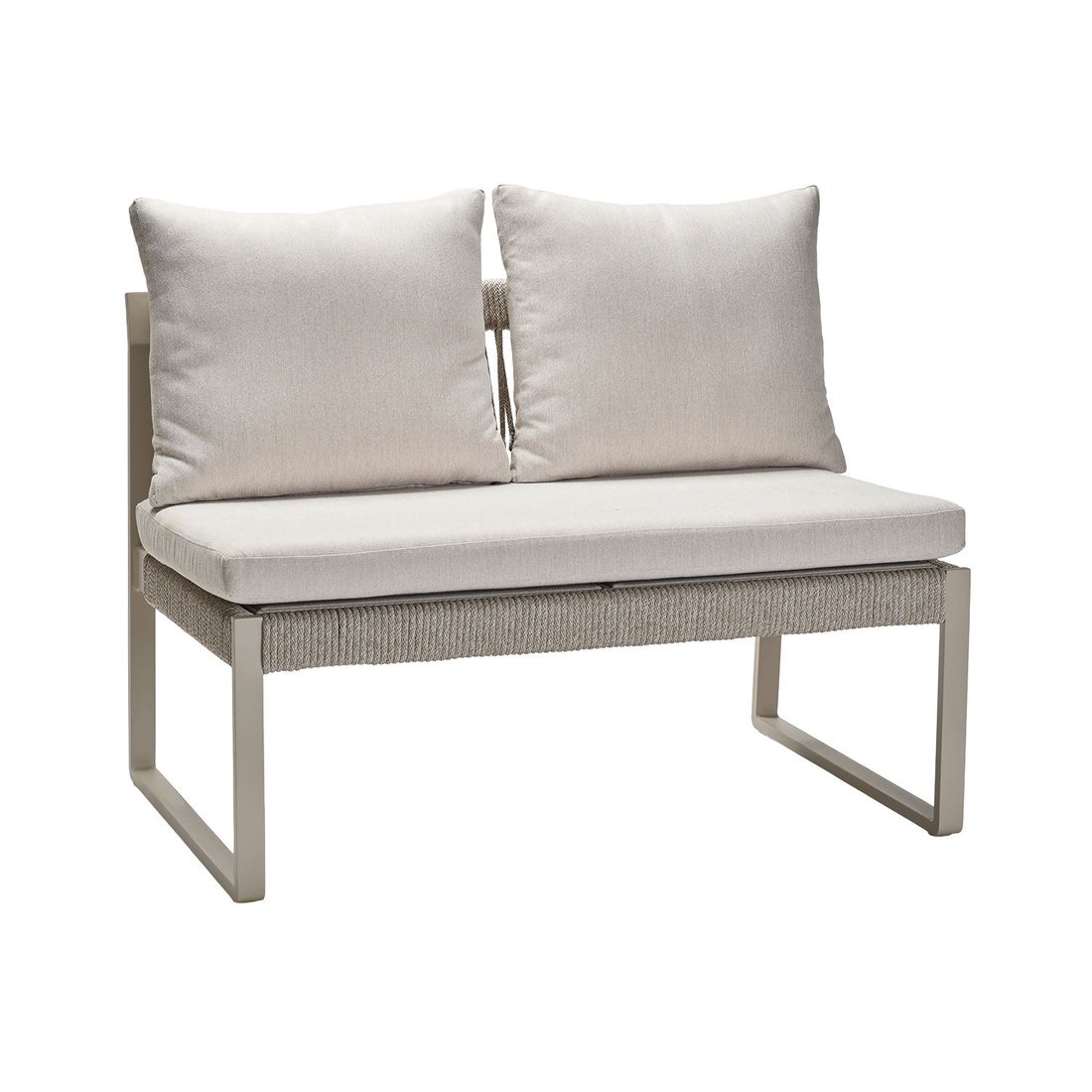 Stern Tammo Diningsofa Aluminium/Rope/Outdoorstoff