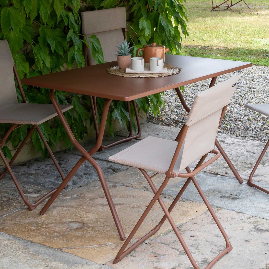 Lafuma Balcony Klapptisch 70x120cm Stahl