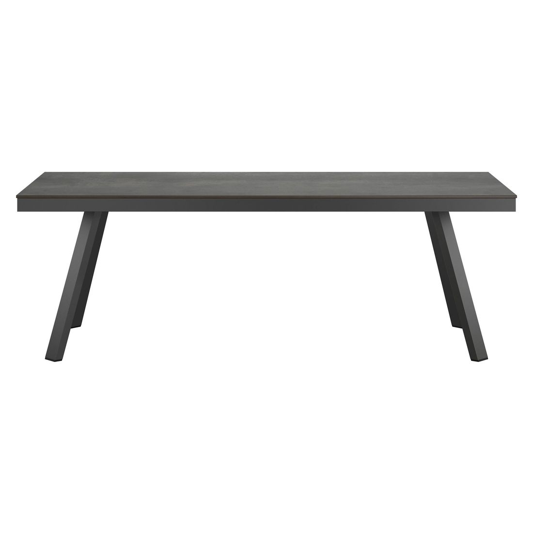 OUTLIV. Gartentisch 220x100cm Aluminium/HPL