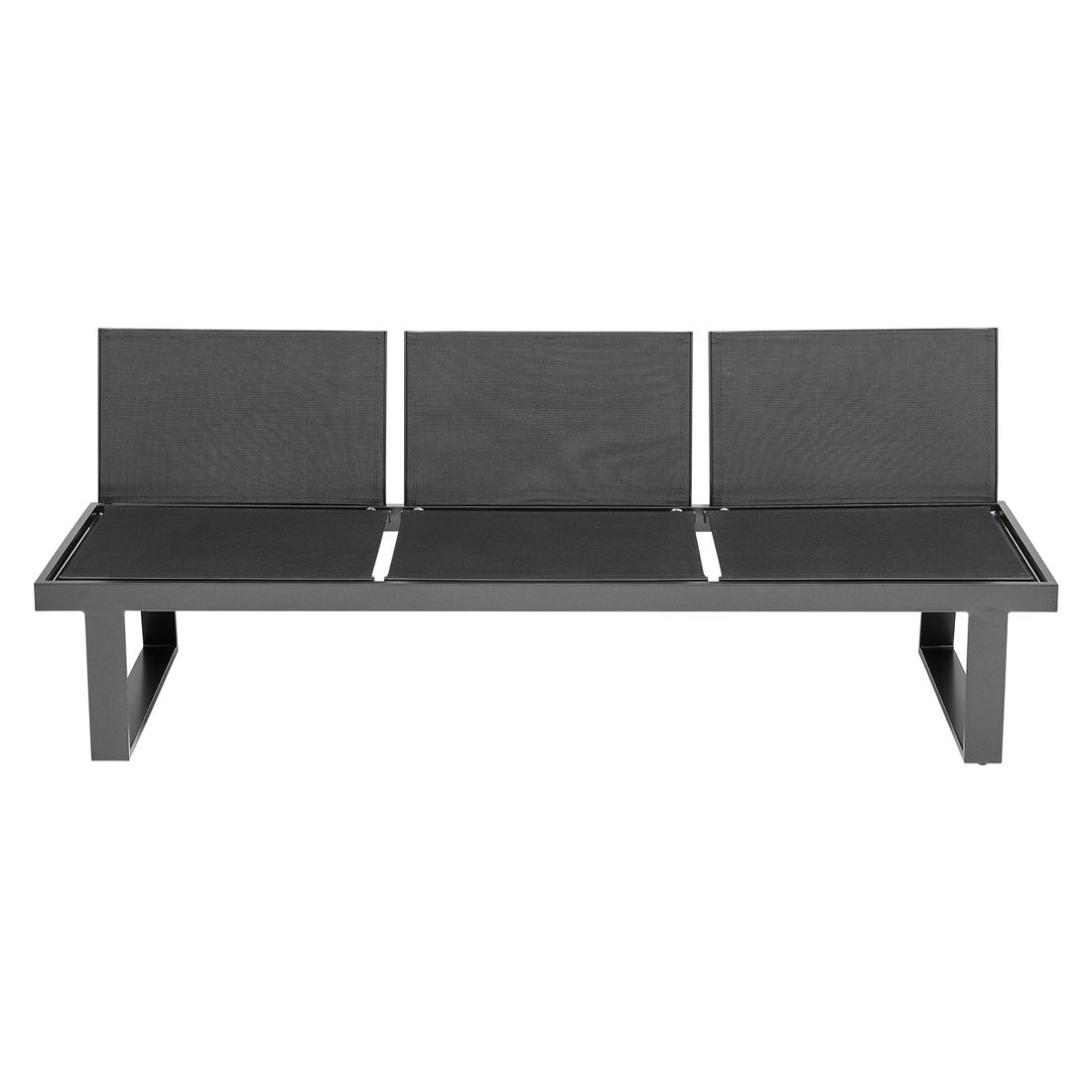 Kettler Rasmus Modular Gartenbank Aluminium/Outdoorgewebe