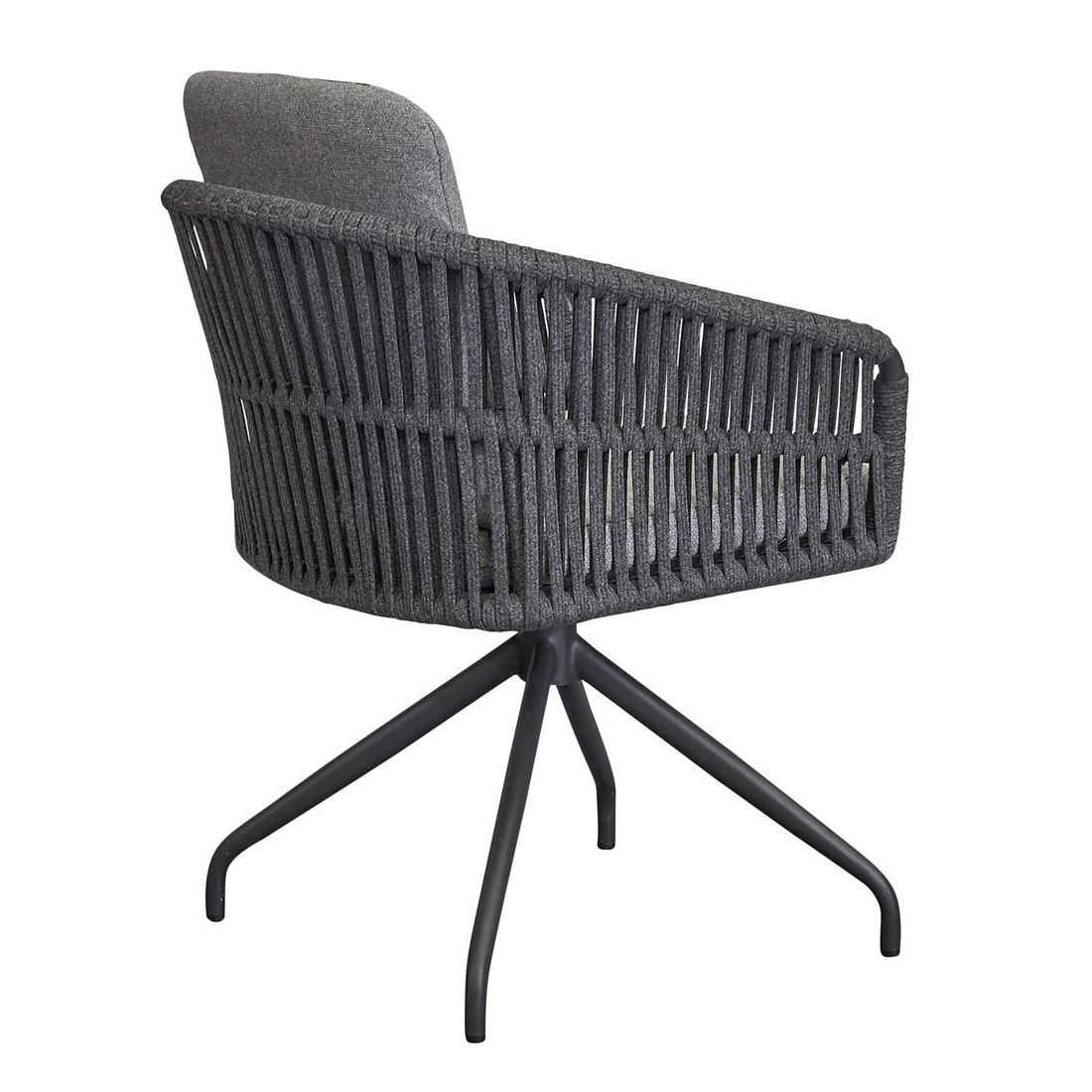 LC Garden Genua Gartensessel drehbar Aluminium mit Sitz- und Rückenkissen