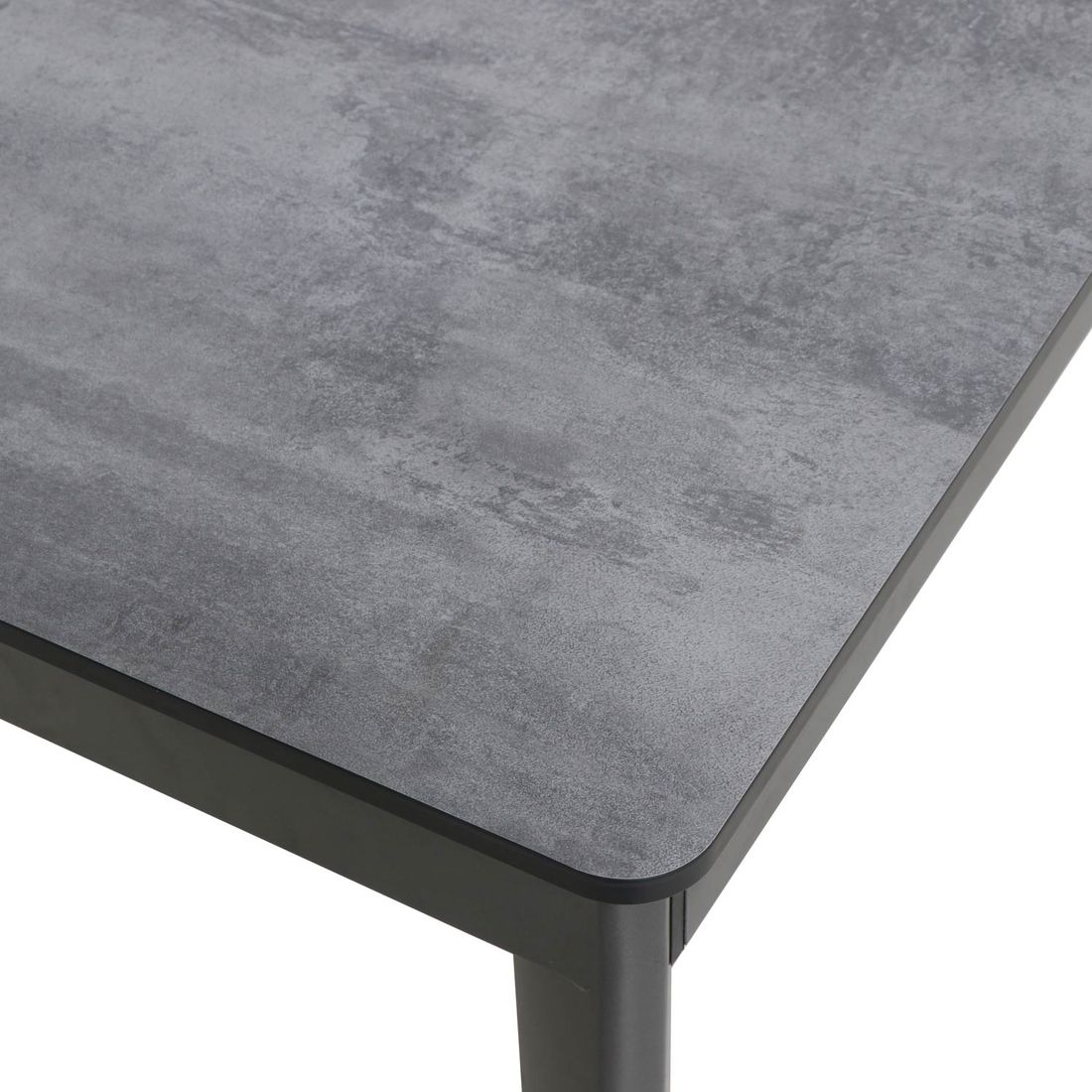 MWH Alutapo Gartentisch 220x95cm Aluminium/HPL
