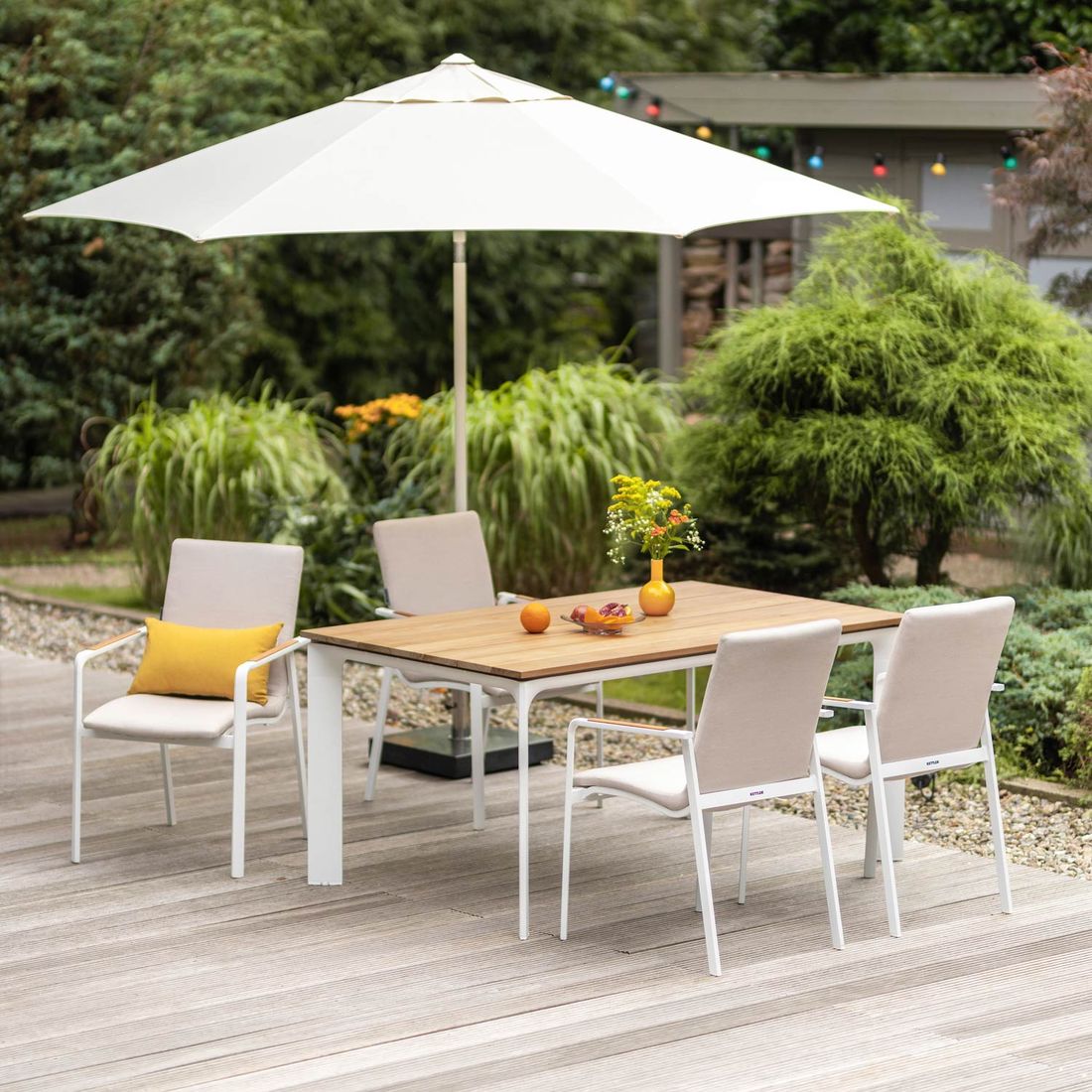Kettler Diamond Stapelsessel Aluminium/Sunbrella