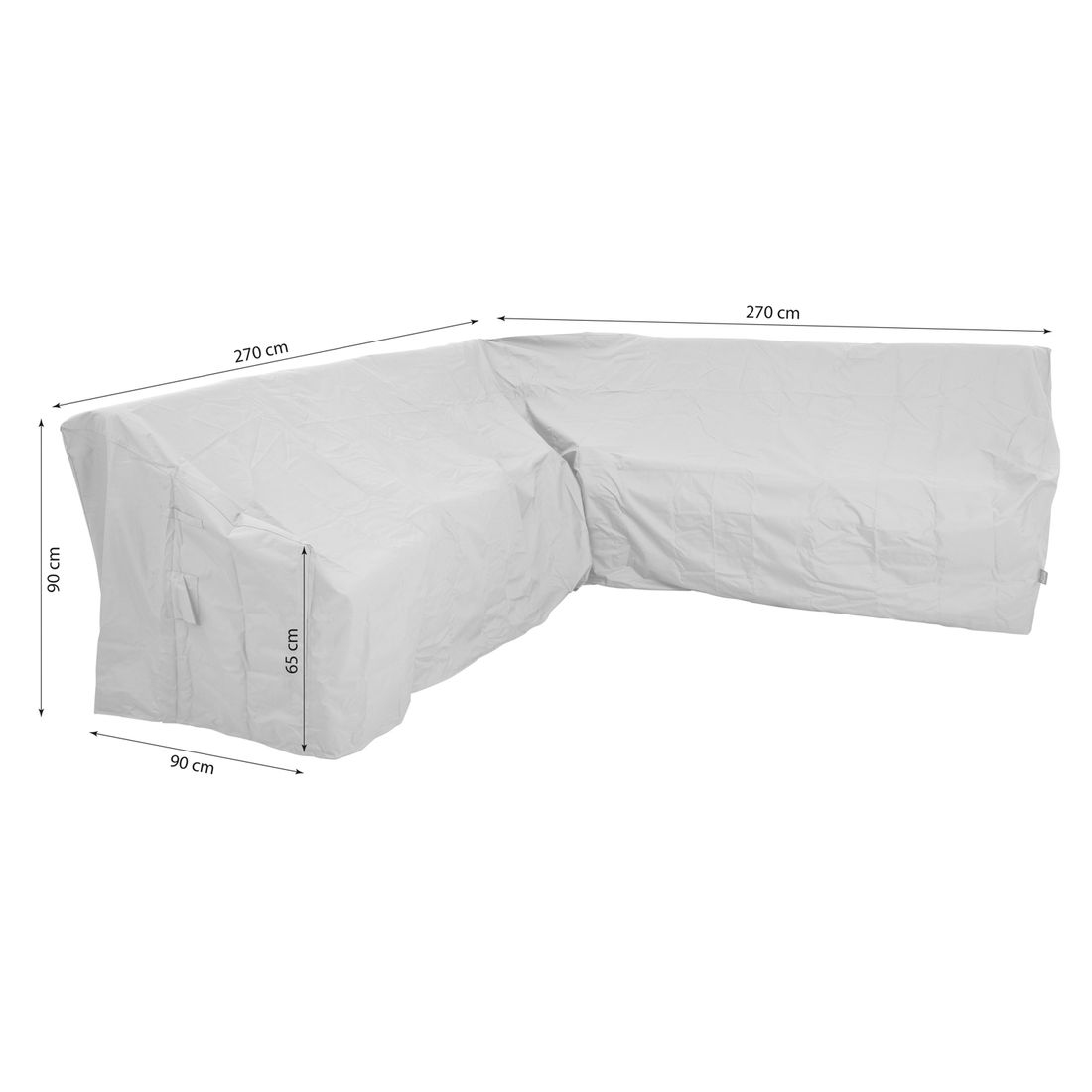 Siena Garden Plus Loungemöbel Schutzhülle 270x270x65/90cm
