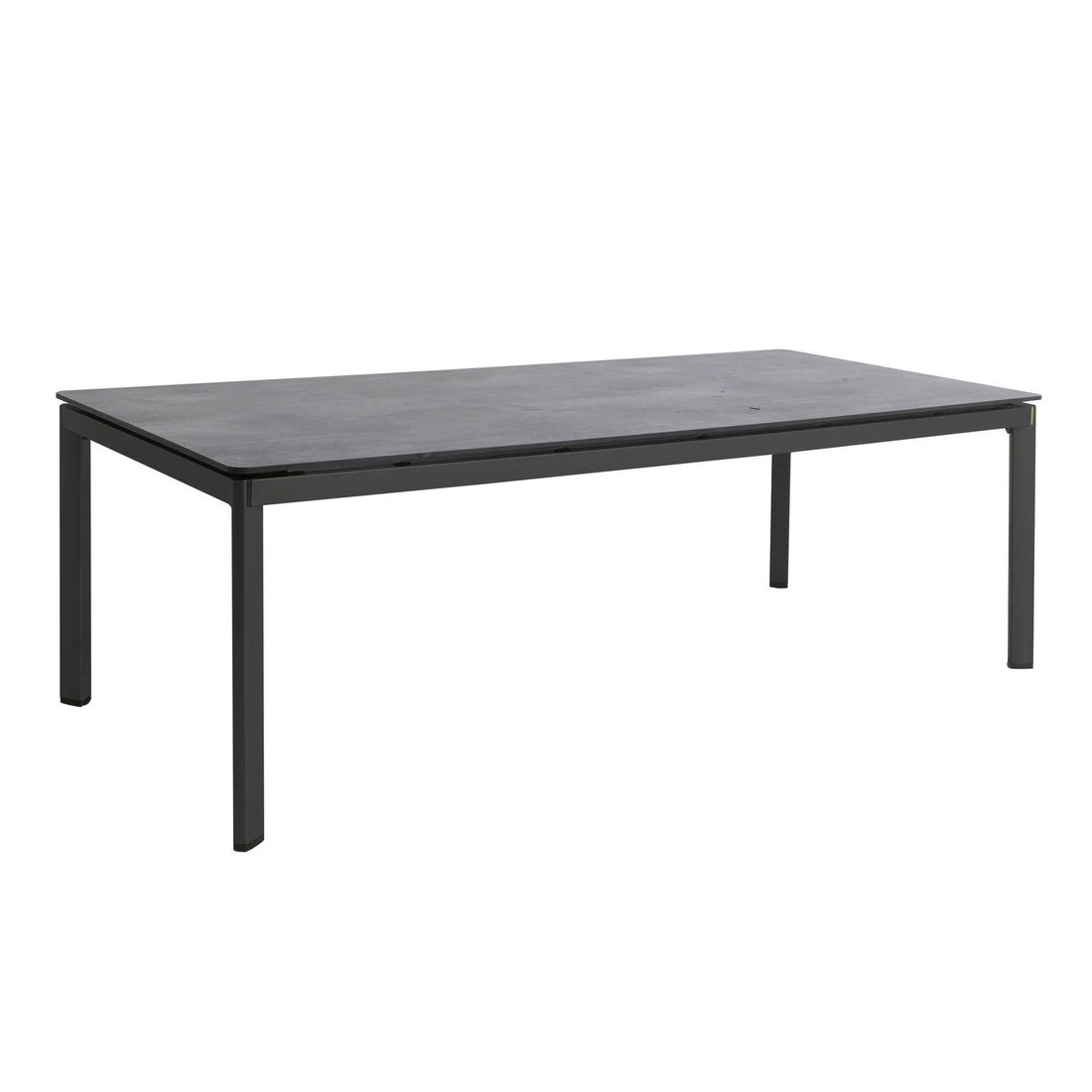 MWH Alutapo Gartentisch 220x95cm Aluminium/HPL