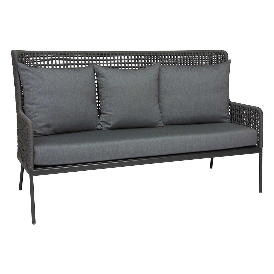 Stern Greta Diningsofa Aluminium/Rope/Polyacryl