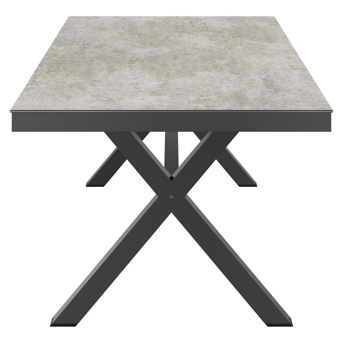 OUTLIV. Gartentisch 220x100cm Aluminium/Dekton
